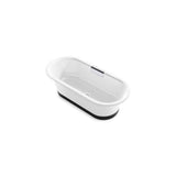 Kohler - VoluteE 63'' x 28-3/8'' freestanding bath with base - White