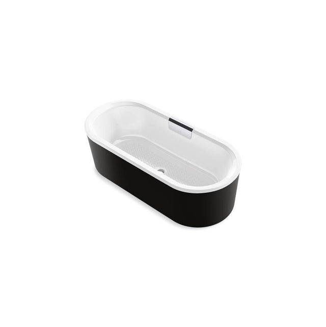 Kohler - VoluteE 63'' x 28-3/8'' freestanding bath with shroud - White