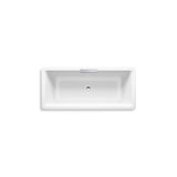 VoluteE 63'' x 28-3/8'' freestanding bath with base