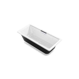 Kohler - VoluteE 63'' x 28-3/8'' freestanding bath with base - White