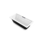 Kohler - VoluteE 63'' x 28-3/8'' freestanding bath with base - White