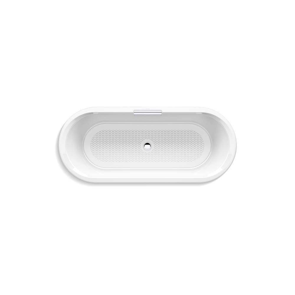VoluteE 70-7/8'' x 30-3/8'' freestanding bath with base