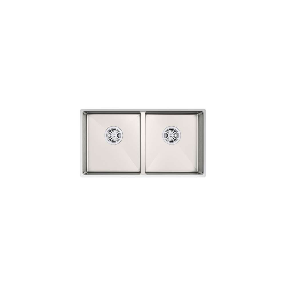 Strive 29-1/2'' undermount double-bowl kitchen sink
