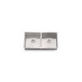 Kohler - Strive 29-1/2'' undermount double-bowl kitchen sink - Stainless Steel