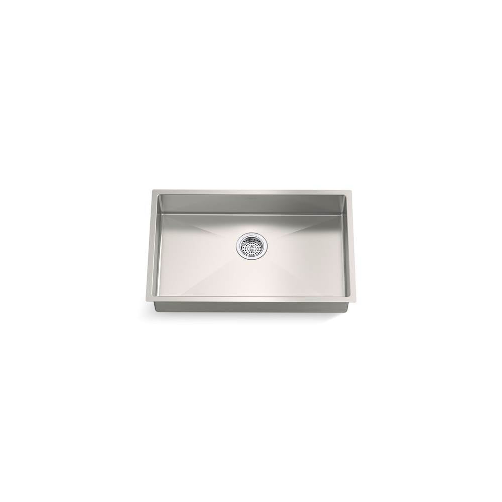 Kohler - Strive 29'' undermount single-bowl kitchen sink - Stainless Steel