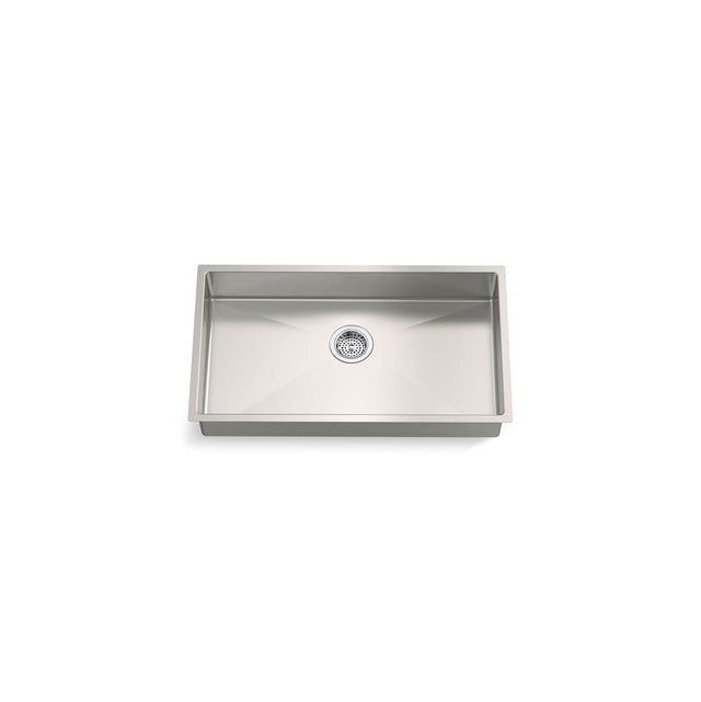 Kohler - Strive 32'' undermount single-bowl kitchen sink - Stainless Steel
