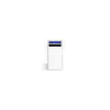 22-liter dual-compartment open-top trash can