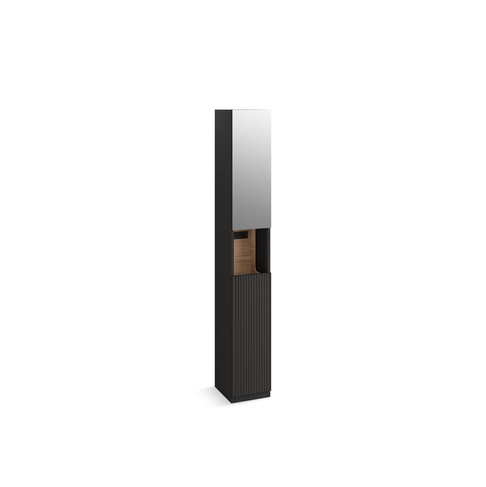 Kohler - Spacity 12'' x 81'' linen tower - Dark Steel
