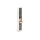 Spacity 12'' x 81'' linen tower
