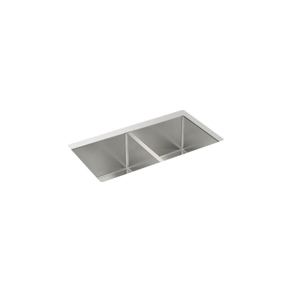 Strive 29-1/2'' undermount double-bowl kitchen sink