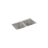 Strive 29-1/2'' undermount double-bowl kitchen sink