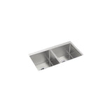Strive 29-1/2'' undermount double-bowl kitchen sink