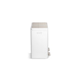 82-liter stainless steel dual-bin step trash can