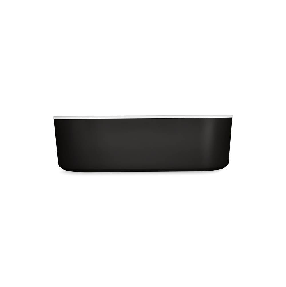 VoluteE 70-7/8'' x 30-3/8'' freestanding bath with shroud