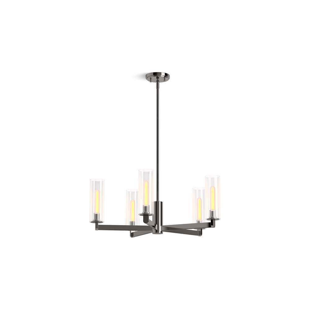 Kohler - Crue 26'' chandelier - Titanium