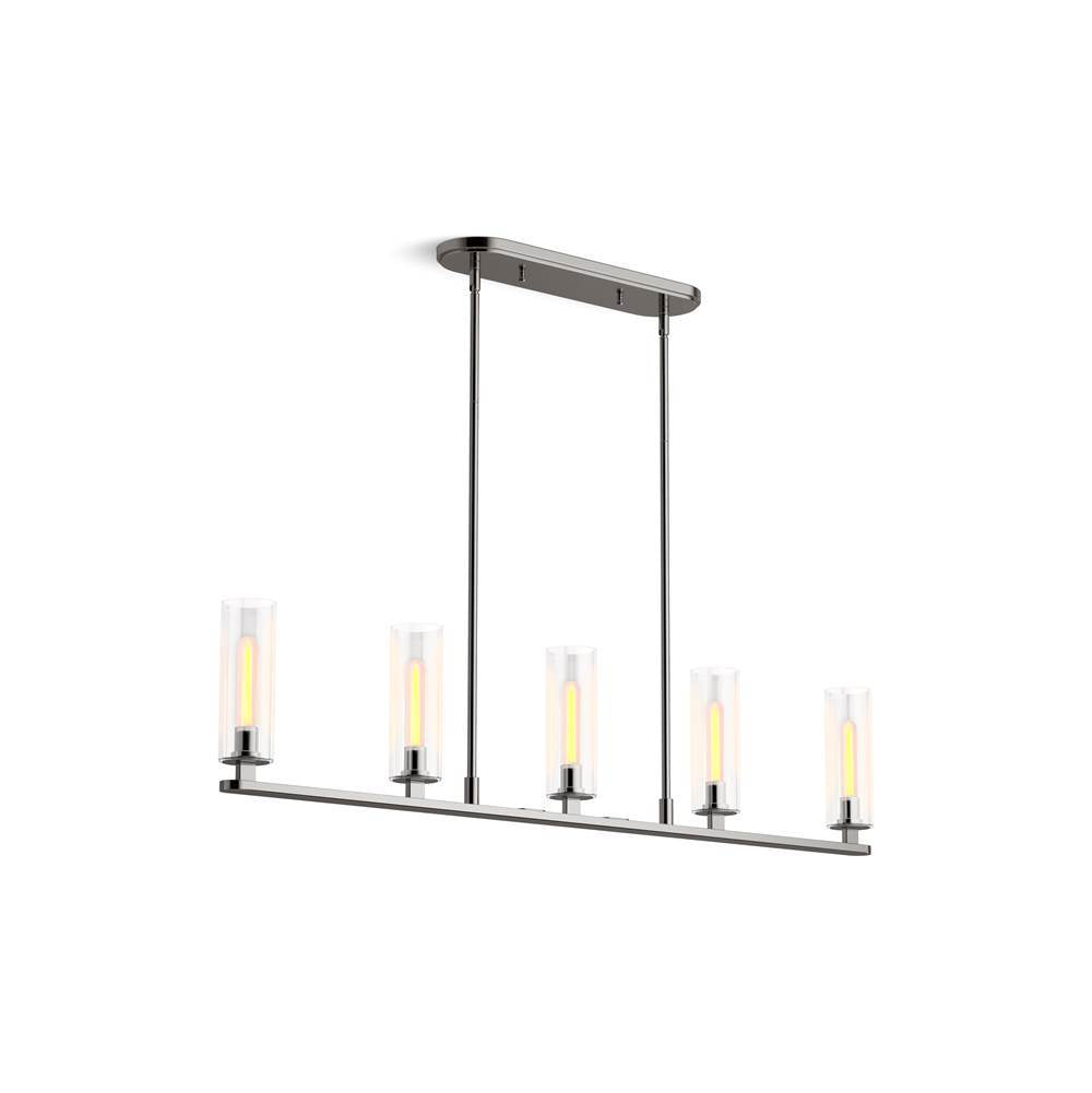 Crue 45'' linear chandelier