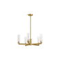 Kohler - Crue 26'' chandelier - Brushed Moderne Brass