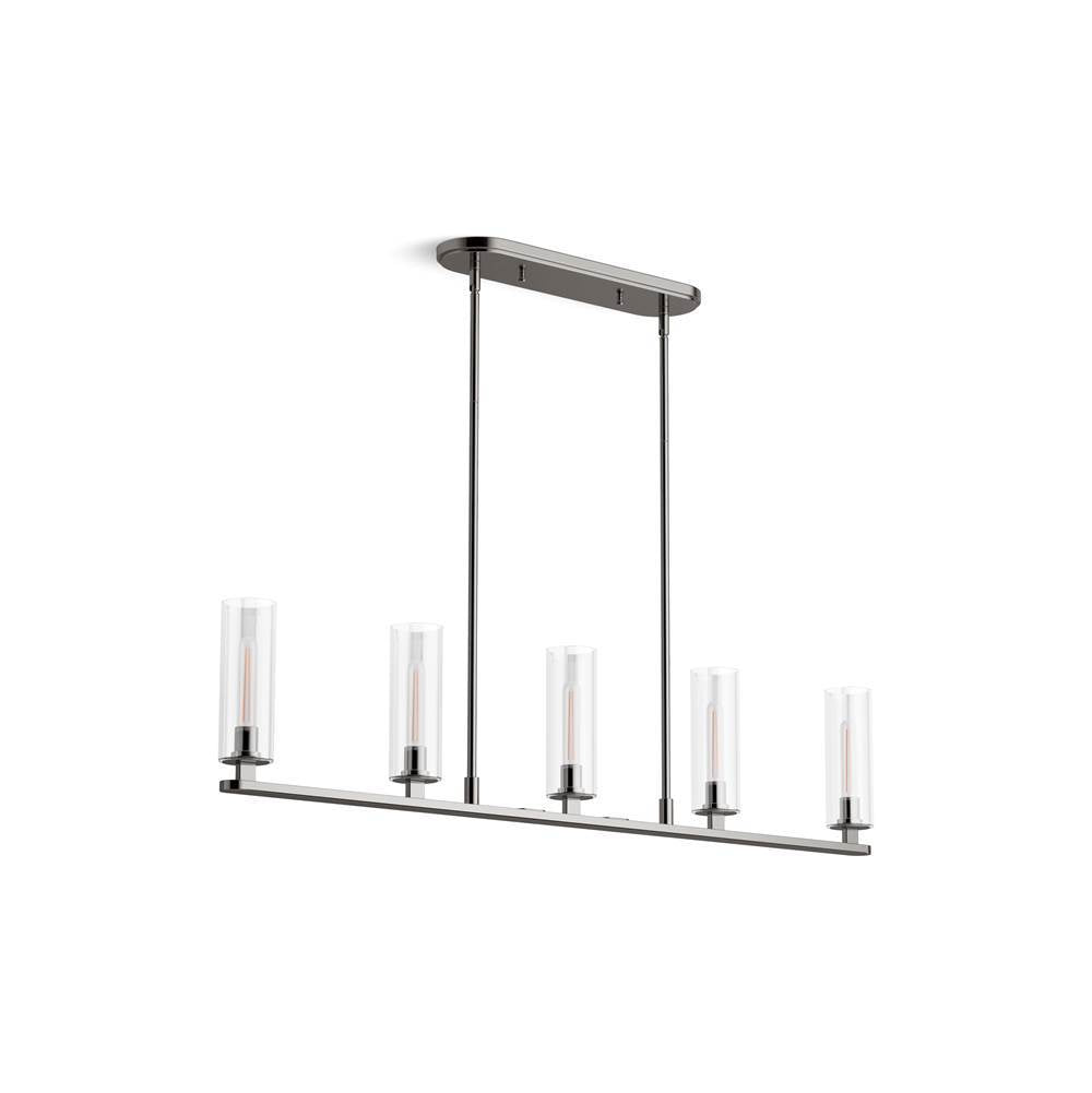Kohler - Crue 45'' linear chandelier - Titanium