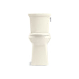 Corbelle Tall two-piece elongated toilet with skirted trapway, 1.28 gpf