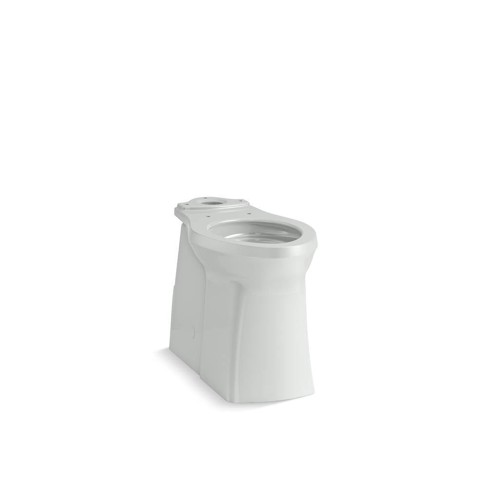 Kohler - Corbelle Tall elongated toilet bowl with skirted trapway - Ice Grey