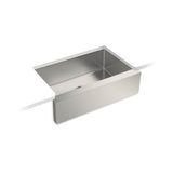 Strive 33-1/2'' undermount single-bowl farmhouse kitchen sink