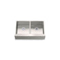 Kohler - Strive 35-1/2'' undermount double-bowl farmhouse kitchen sink with accessories - Stainless Steel