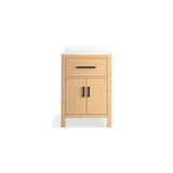 Kresla 24'' bathroom vanity cabinet with sink and quartz top
