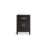 Kresla 24'' bathroom vanity cabinet with sink and quartz top