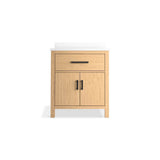 Kresla 30'' bathroom vanity cabinet with sink and quartz top