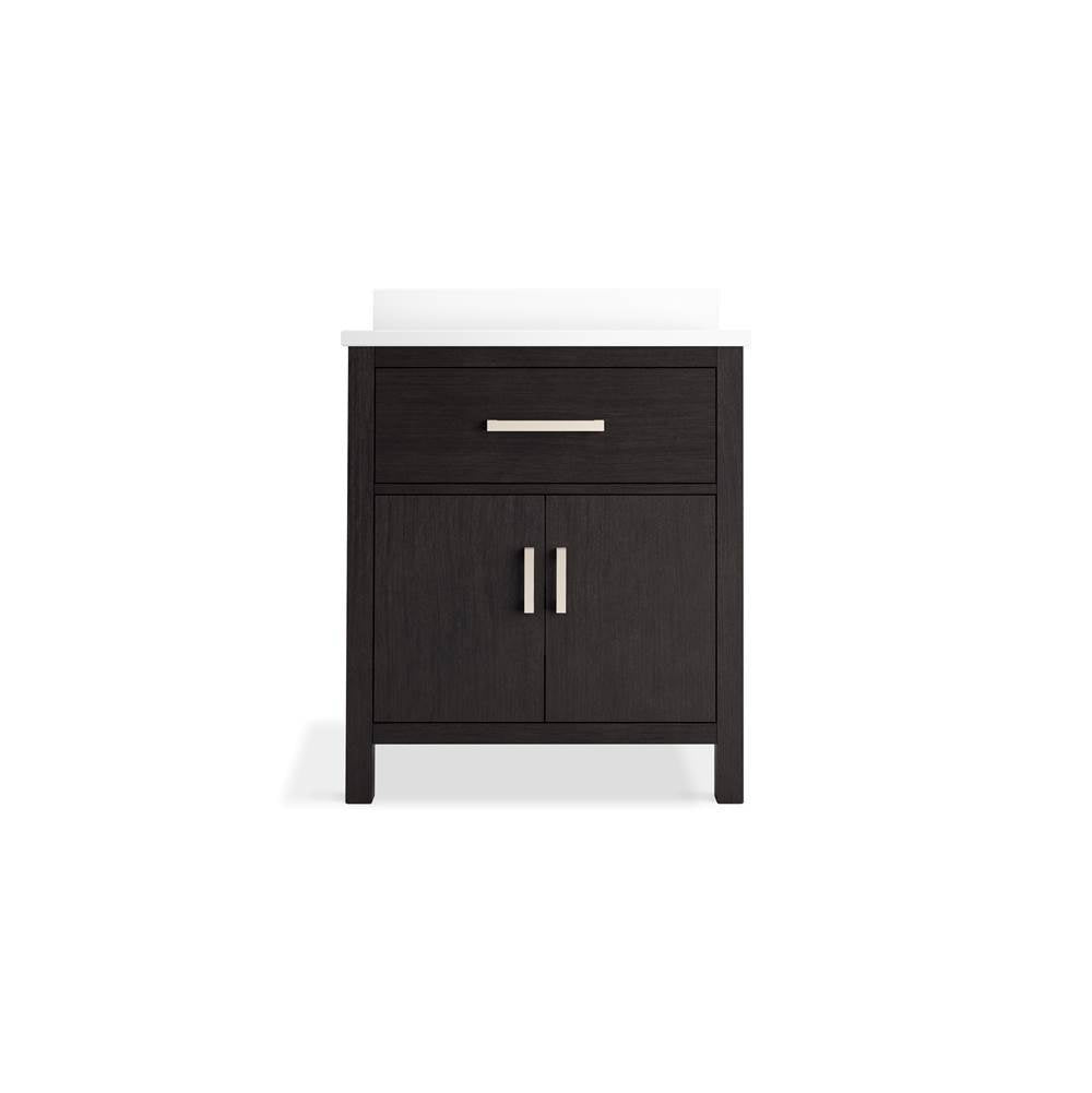 Kresla 30'' bathroom vanity cabinet with sink and quartz top