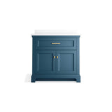CharlemontE 36'' bathroom vanity cabinet with sink and quartz top