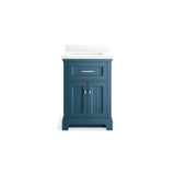 CharlemontE 24'' bathroom vanity cabinet with sink and quartz top
