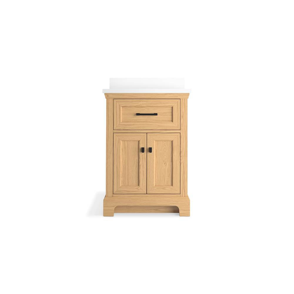 CharlemontE 24'' bathroom vanity cabinet with sink and quartz top