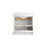 CharlemontE 36'' bathroom vanity cabinet with sink and quartz top