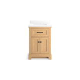 CharlemontE 24'' bathroom vanity cabinet with sink and quartz top