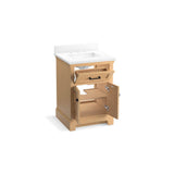 CharlemontE 24'' bathroom vanity cabinet with sink and quartz top