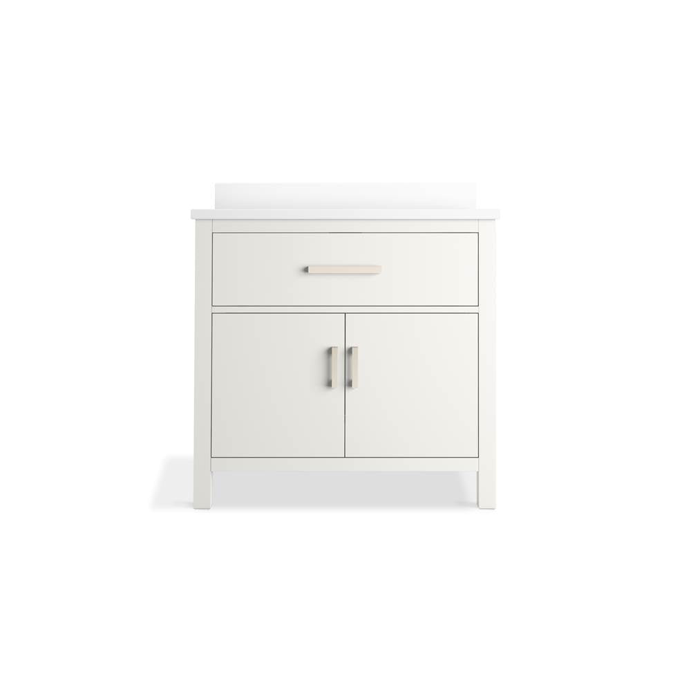 Kresla 36'' bathroom vanity cabinet with sink and quartz top