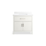 Kresla 36'' bathroom vanity cabinet with sink and quartz top