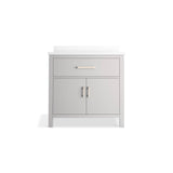 Kresla 36'' bathroom vanity cabinet with sink and quartz top