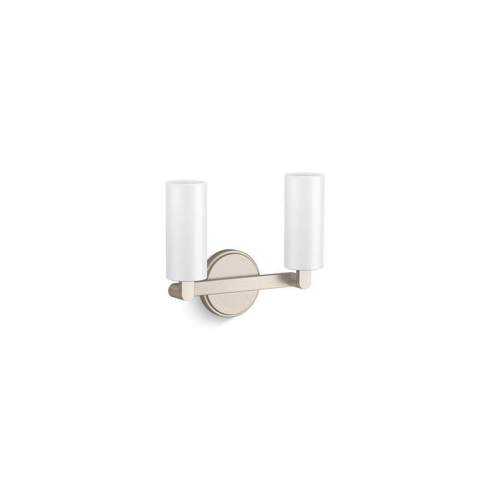 Kohler - Crue Two-light sconce - Brushed Nickel