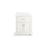 CharlemontE 30'' bathroom vanity cabinet with sink and quartz top