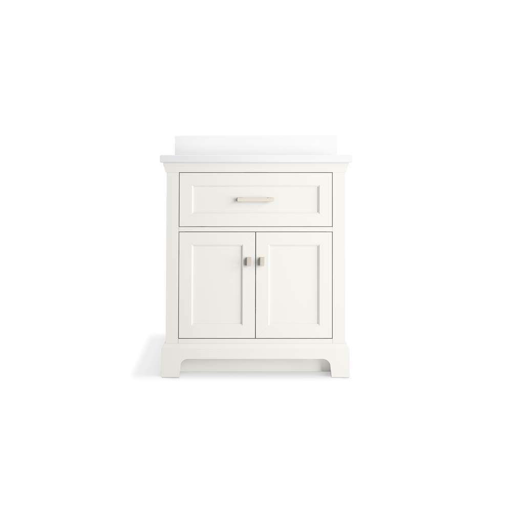 CharlemontE 30'' bathroom vanity cabinet with sink and quartz top