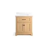 CharlemontE 30'' bathroom vanity cabinet with sink and quartz top