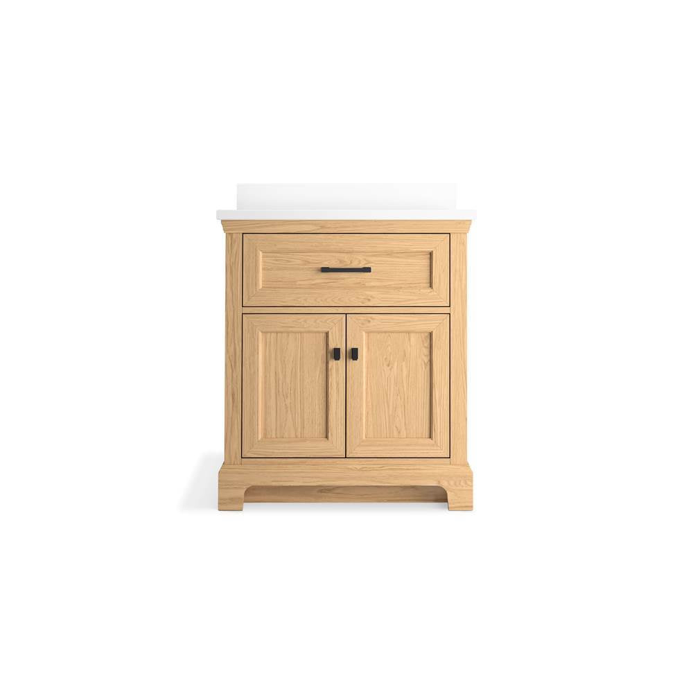 CharlemontE 30'' bathroom vanity cabinet with sink and quartz top