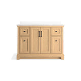 CharlemontE 48'' bathroom vanity cabinet with sink and quartz top