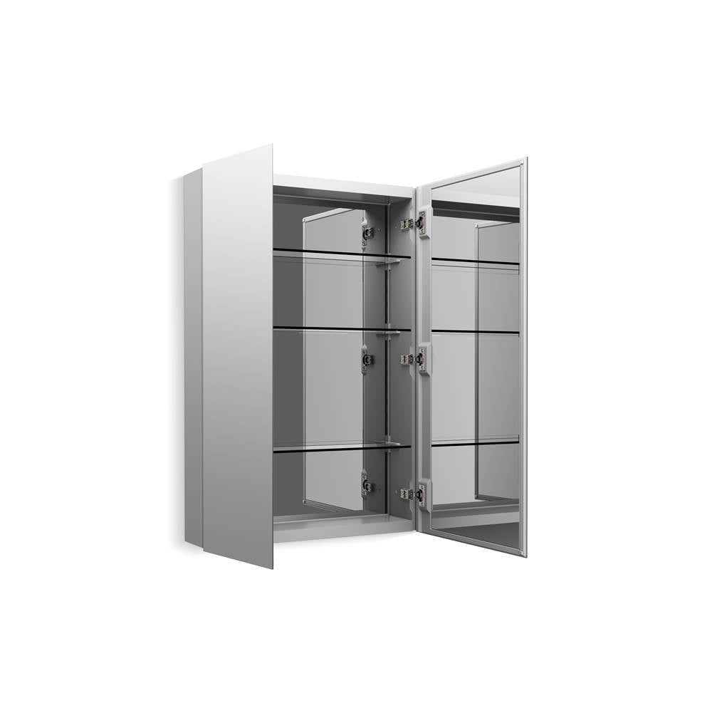 EmbarkE Premium XL 25'' x 36'' rectangular two-door medicine cabinet