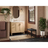 HadronE 36'' bathroom vanity cabinet with sink and quartz top