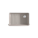 Ironridge 34'' undermount single-bowl farmhouse kitchen sink