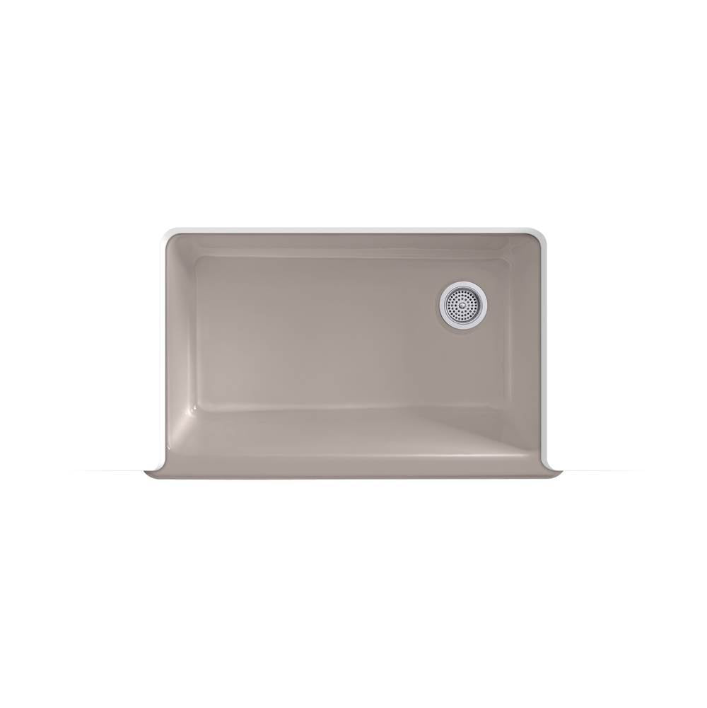 Whitehaven 35-3/4'' undermount single-bowl farmhouse kitchen sink