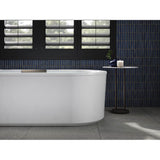 VoluteE 70-7/8'' x 30-3/8'' freestanding bath with shroud